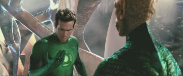 Upon activating the power ring, Hal Jordan is transformed into a Green Lantern