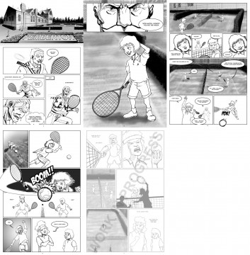 Project Blossom Page 5 work in progress