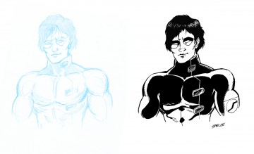 Photoshop Inking Demo