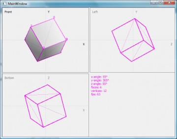 Qt 3D cube no DirectX or OpenGL