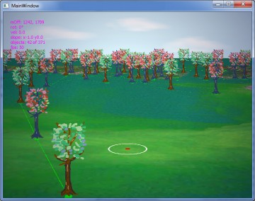 Qt 3D Mode 7 implementation