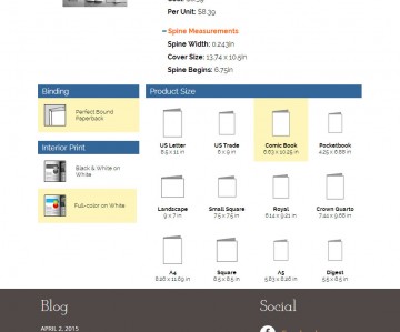 Select The Product Size And Color Settings