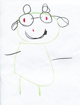 This is my little cousin's fan art for his favorite PBS show Arthur.