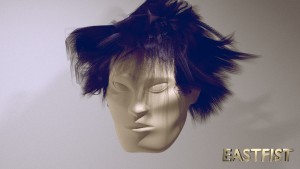 Blender 2.76 Low Polygon + Hair Test